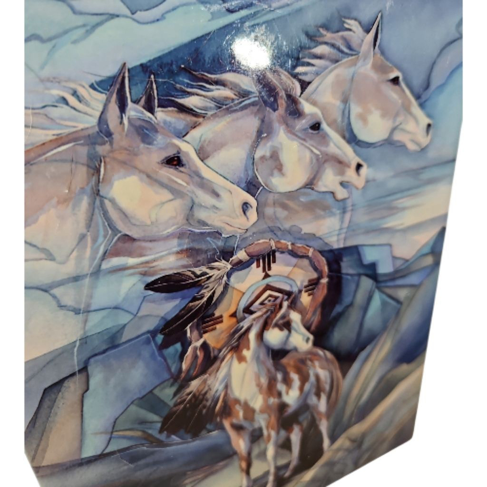 Jody Bergsma "I Am The Wind" Art Print Ceramic Tile 8" X 6" - Picture 3 of 7
